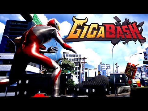 GigaBash - Arcade mode Gameplay Part 1 【Ultraman】