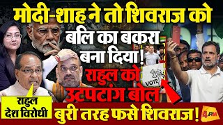 मोदी-शाह ने तो शिवराज को बलि का बकरा बना दिया ! Shivraj Singh comment on Rahul Gandhi