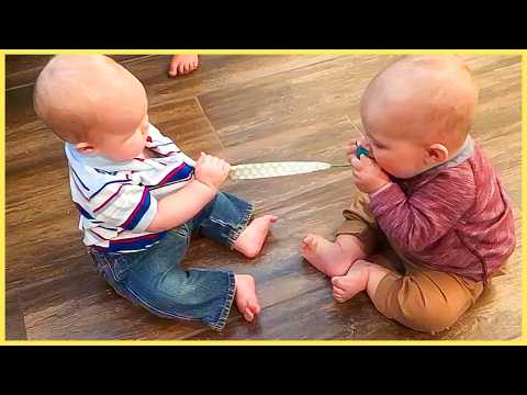 Funny Baby Fighting Over Pacifiers | Cutest Compilation Ever! 🍼