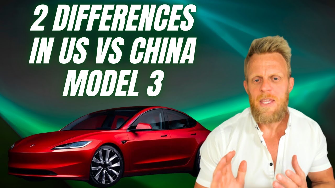 The difference between US VS China made Tesla Model 3 Performance