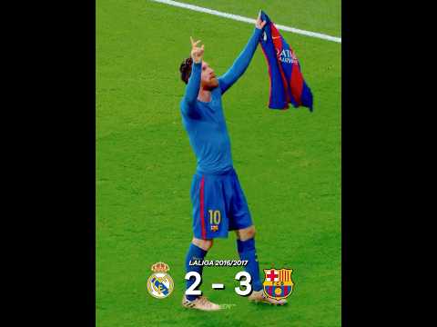 Real Madrid vs Barcelona <strong>2017</strong> 🔥