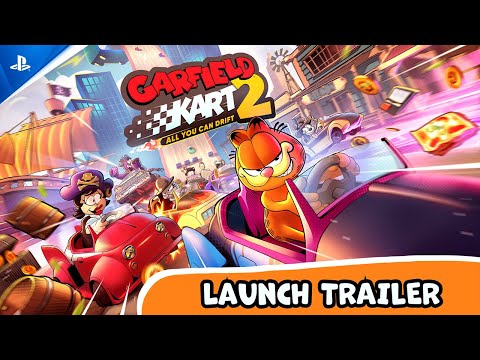 Garfield Kart 2 - All You Can Drift - Launch Trailer | PS5 Games