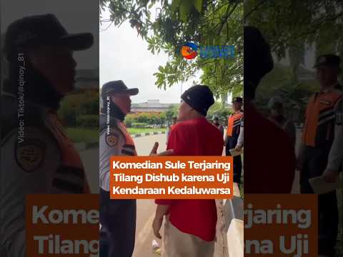 Komedian Sule Terjaring Tilang Dishub Karena Uji Kendaraan Kedaluwarsa