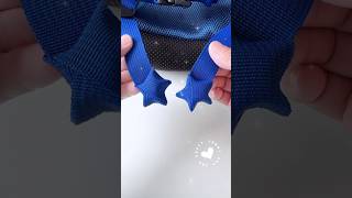 The schoolbag bag can actually fold stars 🌟 #tonniartandcraft #diy #craft #shorts