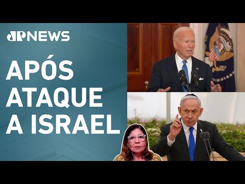 Joe Biden e Benjamin Netanyahu promete resposta dura ao Irã; Dora Kramer comenta