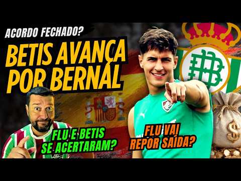 Fluminense e Real Betis fecham acordo de venda de Bernal por 10 milhões de dólares