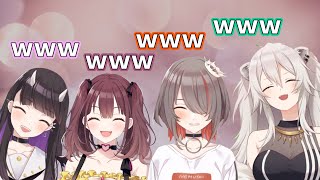 トマリ一家の笑い声が似ているか検証する動画【lee roha、獅白ぼたん、魑魅ちとせ、トマリ】【切り抜き】