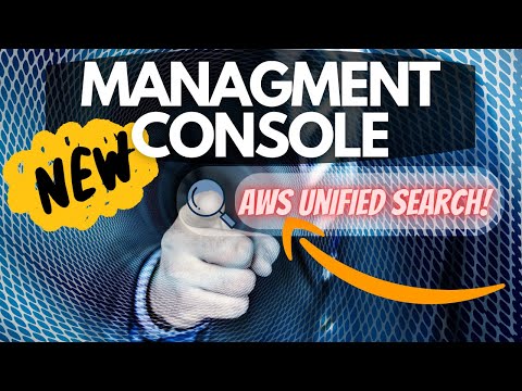 AWS UNIFIED SEARCH – What is NEW in AWS MANAGEMENT CONSOLE