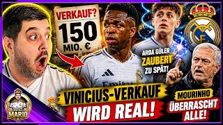 💥 VINICIUS-VERKAUF wird REAL‼️ ARDA GÜLER ZAUBERT zu spät💫 Mourinho überrascht ALLE!🤯