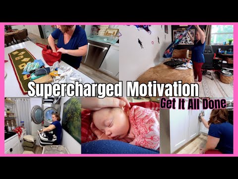 Supercharged Motivation When You Don’t Have The Energy ~ Clean With Me Cleaning Motivation