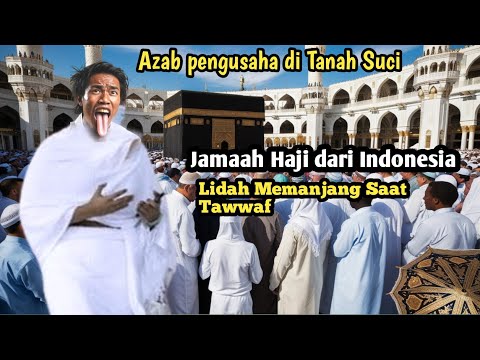 Warga Surabaya. Pemuda ini Lidahnya Memanjang Saat Ibadah Haji.Ada apa?