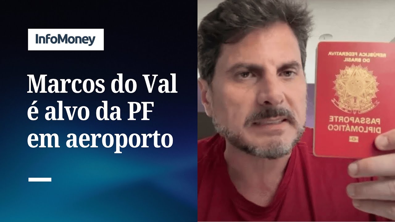 Marcos do Val é alvo de operação da PF em aeroporto e vai usar tornozeleira | InfoMoney News