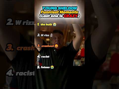 FUNNY YOUNG SHELDON Moments #ranked #funny #tiktok #youngsheldon