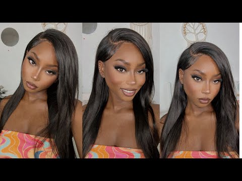 Side part Straight Hair Wig Ft.ashimary hair