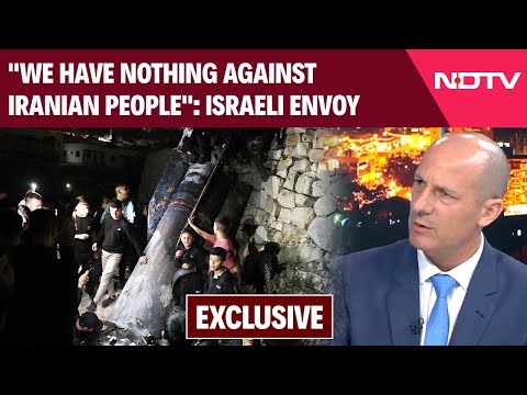 Iran Attacks Israel | "We Have Nothing Against Iranian People": Israeli Envoy To NDTV