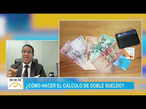 ¿Cómo calcular el doble sueldo?