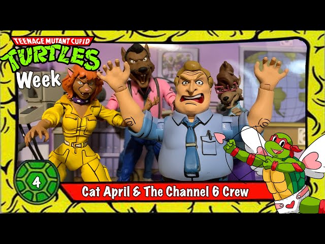 Cat April & The Channel 6 Crew: TMNT Cupid Week Part 4