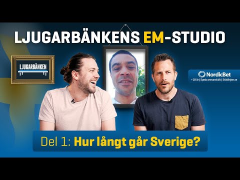 Ljugarbänkens EM-Studio: Hur långt går Sverige?