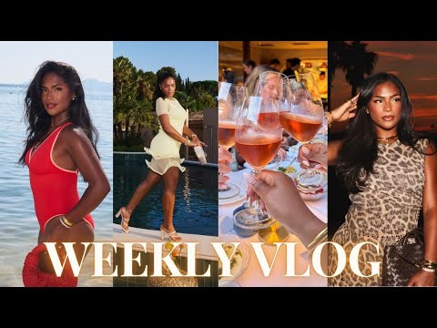 WEEKLY VLOG ♡ (influencer trip to south of france gets hot, lets go turn up for EURO SUMMER !! +)