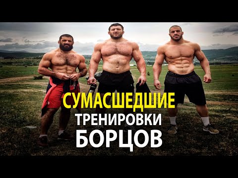 ВОТ КАК ТРЕНИРУЮТСЯ НАСТОЯЩИЕ БОРЦЫ