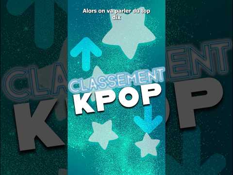 Vidéo CLASSEMENT KPOP  JUIN 2025 #2