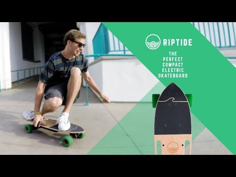 The Riptide R1 Electric Skateboard Crowdfunding Video