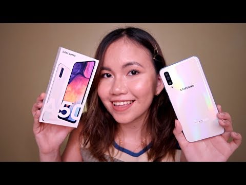 SAMSUNG GALAXY A50 UNBOXING & REVIEW