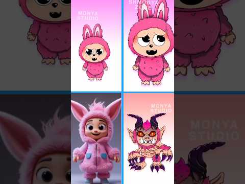 Sprunki OC Labubu Phases #sprunki#brainrot Credits @Monyastudio
