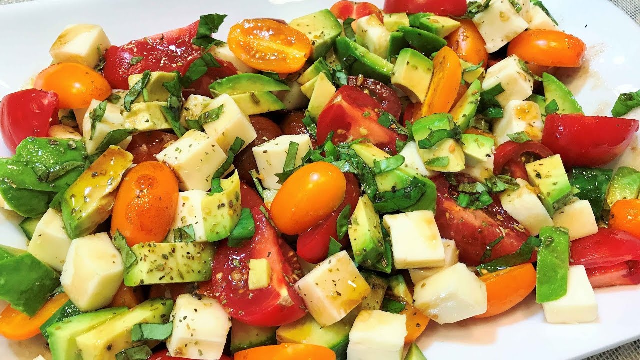 Простой Салат АППЕТИТНЫЙ с пикантной заправкой. Spring salad.