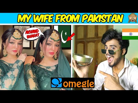 OMEGLE - My Begam From Pakistan | Omegle India | @Adrishyaa | India Vs Pakistan