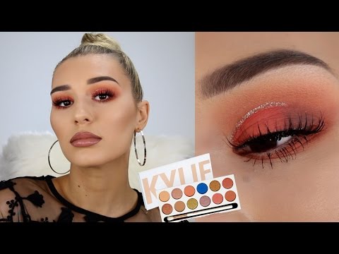 Kylie Jenner Royal Peach Palette Makeup Tutorial & Review!