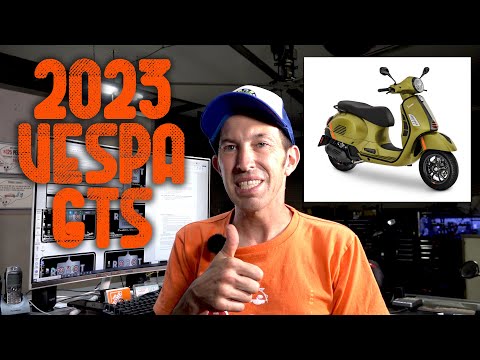 Robot’s Take on the All New 2023 Vespa GTS 300