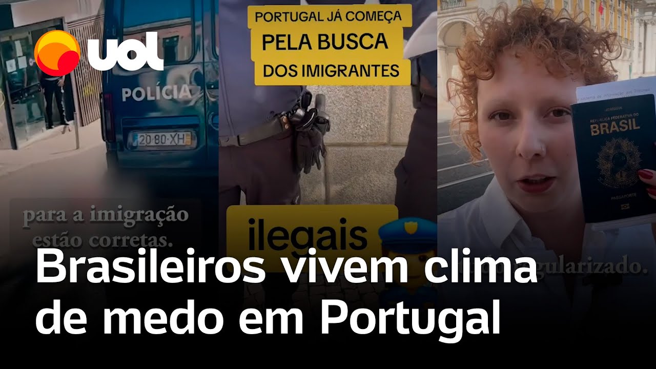 Brasileiros vivem clima de medo com endurecimento das leis para imigrantes em Portugal; confira
