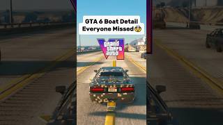 GTA 6 Boat Detail Everyone Missed 🤯