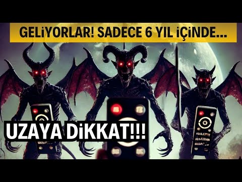 GELİYORLAR... Sadece 6 yıl içinde çok şey olmuş olacak! Uzaya dikkatli bakın.