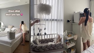 Dọn đồ chuẩn bị đón em bé nào …