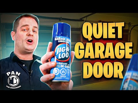 How To Lubricate Your Garage Door !! (QUICK & EASY)