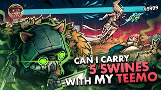 DEALING MORE DMG THAN MY TEAM COMBINED WITH TEEMO