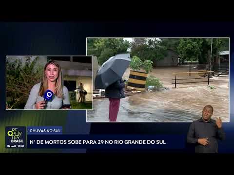Sobe para 29 o número de mortos no RS por causa das chuvas