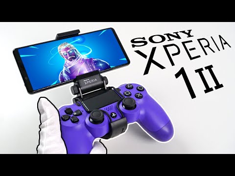(ENGLISH) Sony Xperia 1 II Unboxing - $1200 Flagship Phone + Dual Shock 4 Gameplay