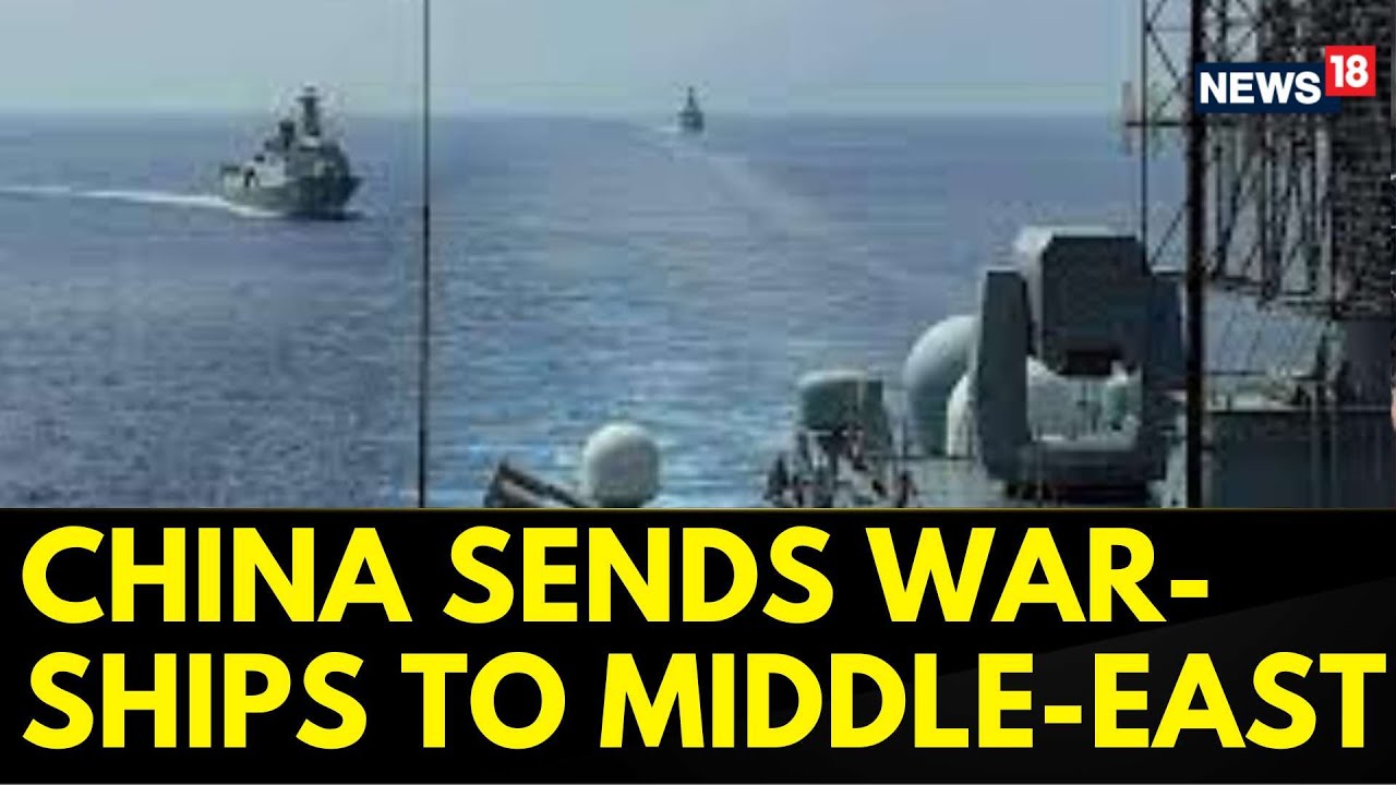 China Sends 6 Warships To The Middle-East Amid Israel Hamas Conflict 