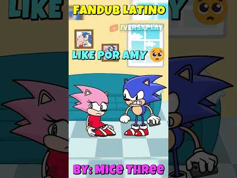 SONIC X AMY ROSE SON NOVIOS Parte 2😍 #rosesonic #sonic #fandub