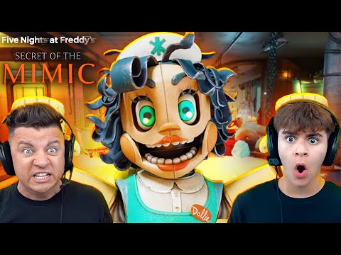 NURSE DOLLIE is INSANE! Five Nights at Freddy's: Secret of the Mimic (part 4)