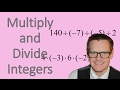 Mastering Multiplication and Division of Integers