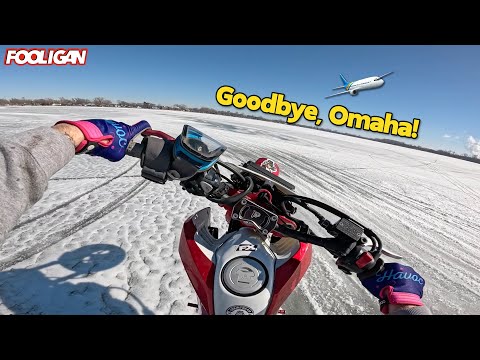 Grom Stunts on a Frozen Lake | Big News... I'm Moving!