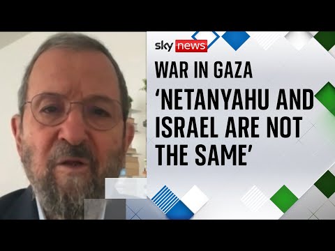 Former Israeli PM says Gaza war is 'a war of deception'