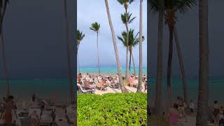 Escape the cold, soak in tropical vibes at Bávaro Beach 🌊