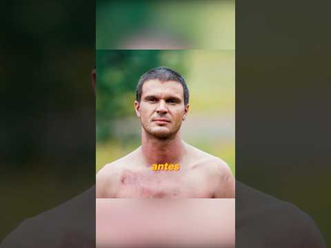 ¡El hombre eliminó solo a los soldados alemanes con una actuación acrobática!#viral #shortvideo