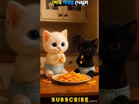 #cat #funny #sad #cute #kitten #catvideos #animation #ai #shortsvideo