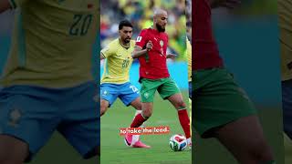 BRAZIL ALMOST LOST! 😱 Morocco Shocks the World Cup!